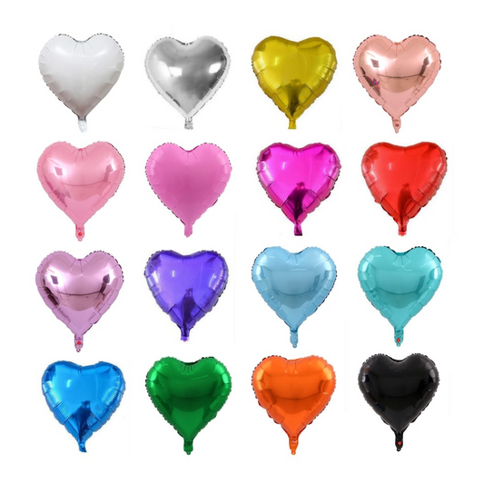 Heart Shape Foil Balloons