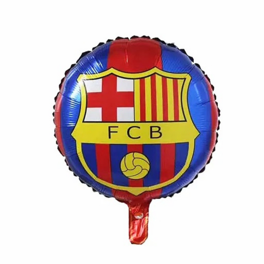 FC Barcelona Foil Balloon, 18" Round