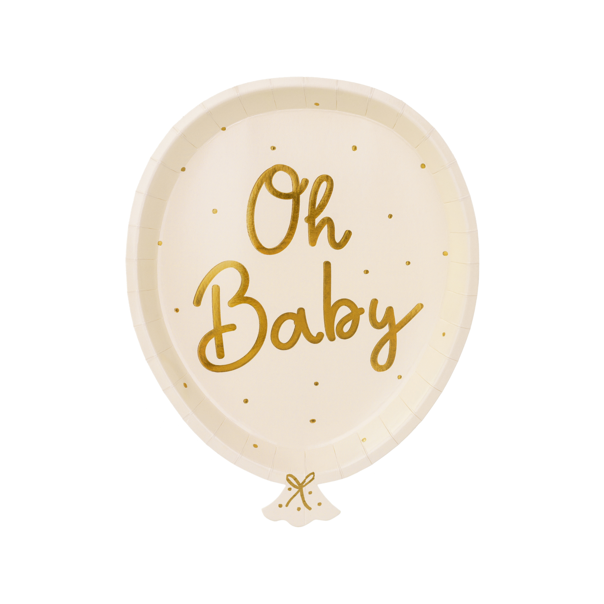 Oh' Baby Paper Plates Set