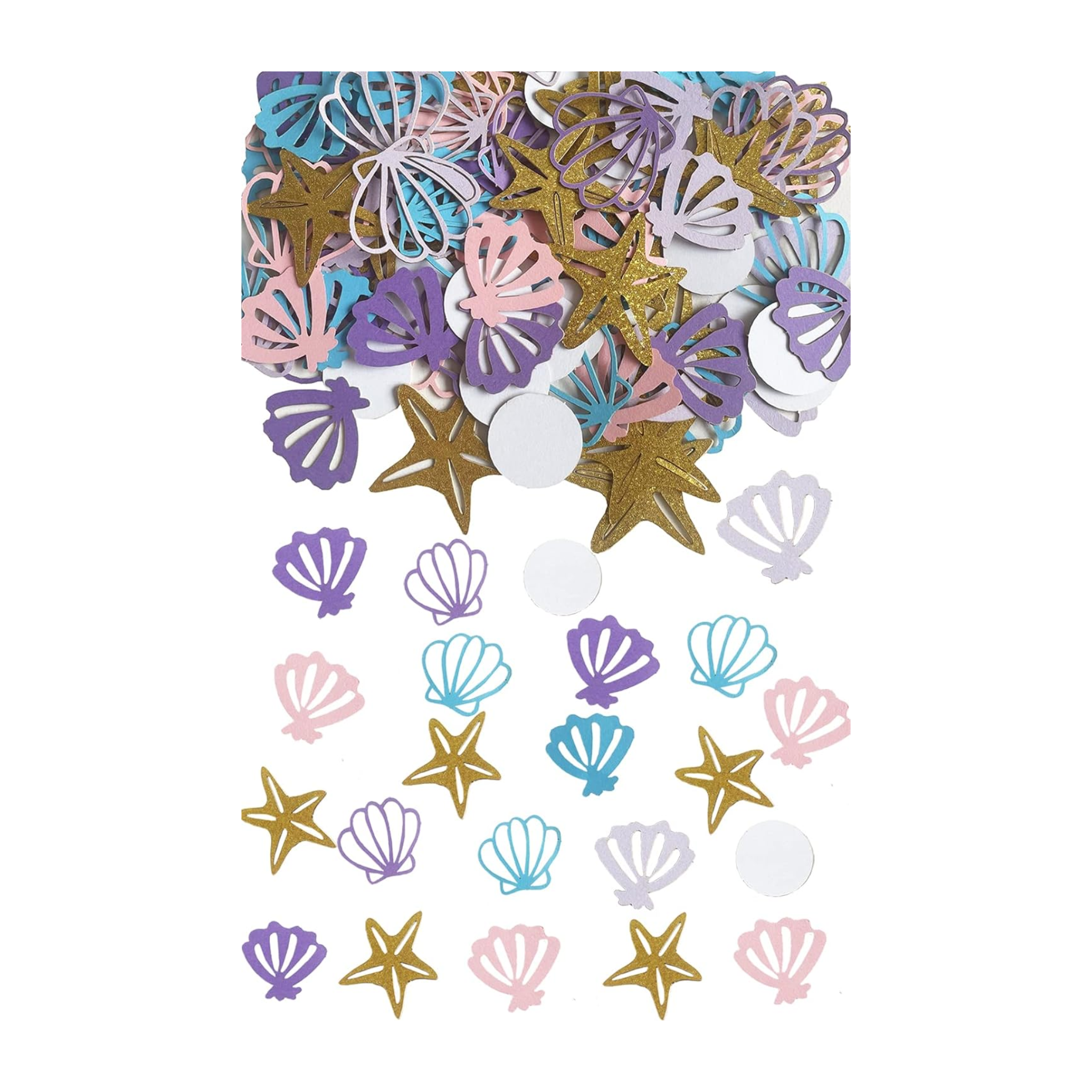 Mermaid Theme Table Decorations Confetti