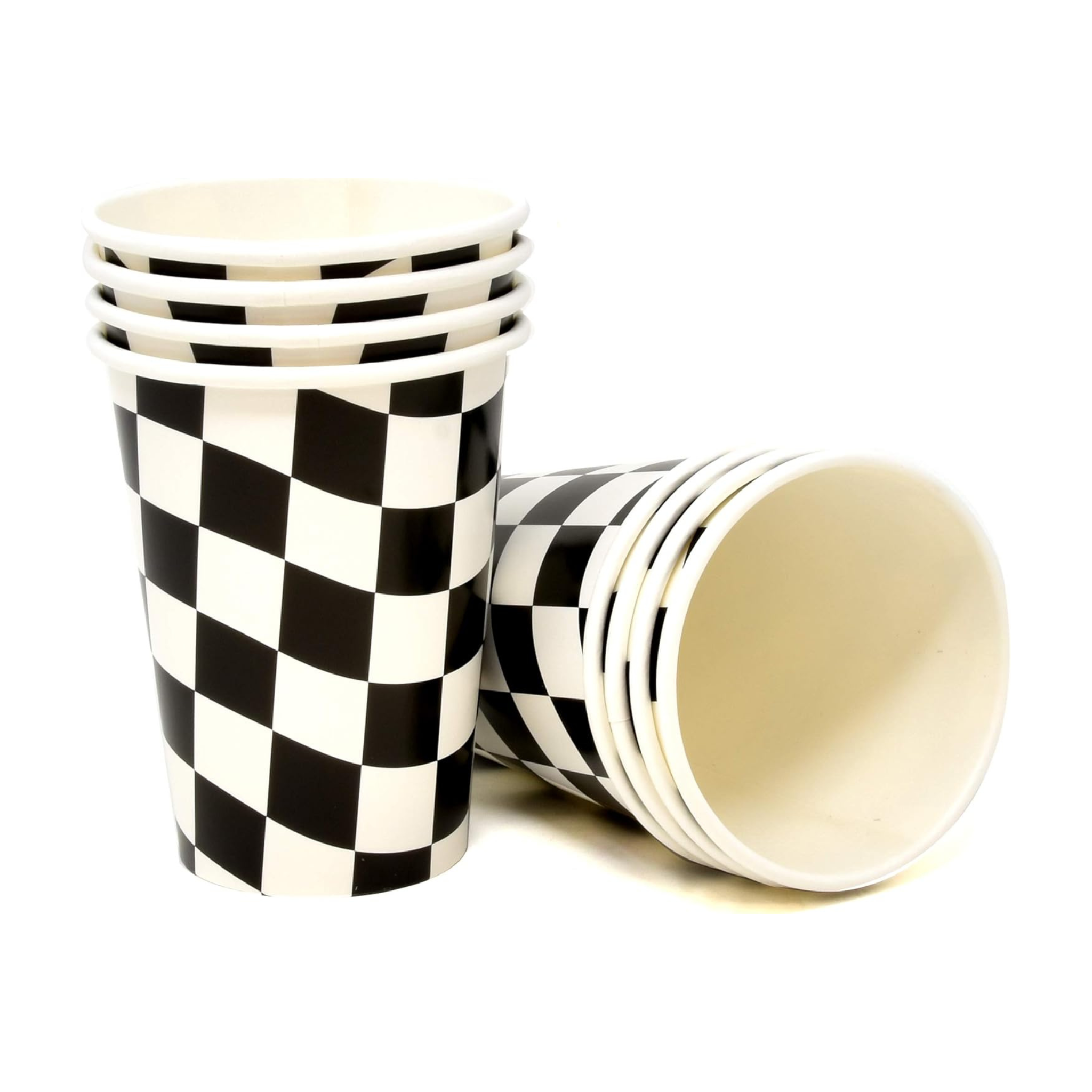 Race Car Theme Paper Cups Set