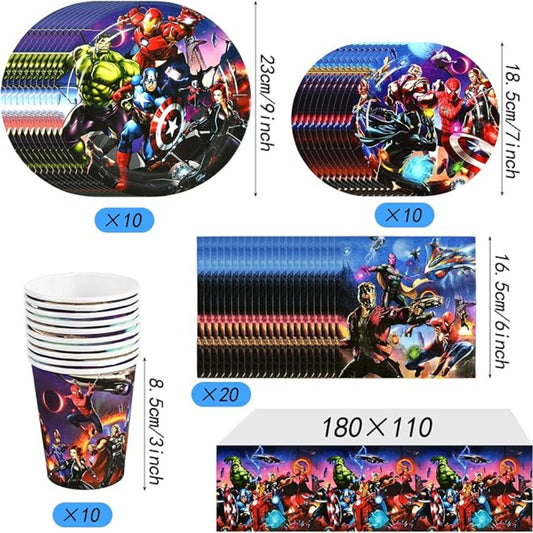 Avengers' tableware set 10 Pcs