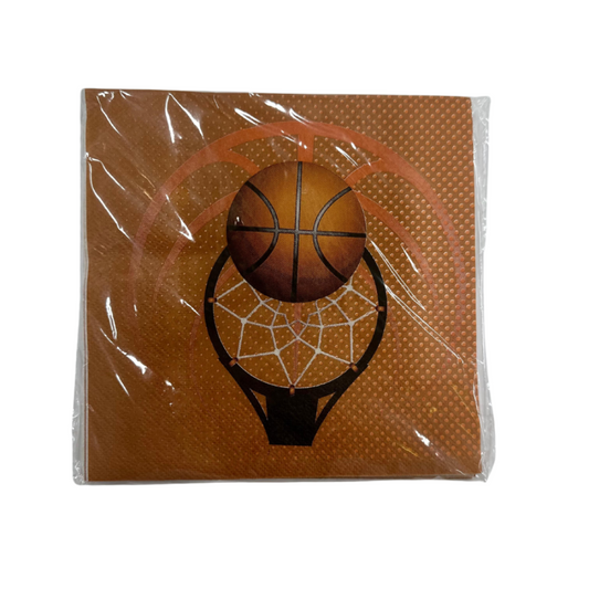 Basketball Themed Napkins 16 pcs