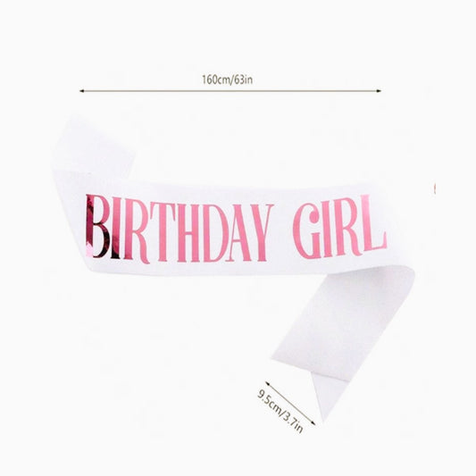 Birthday Girl Sash 160 Cm 160*9.5cm