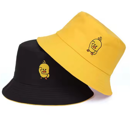 Black & Yellow Bucket Hat