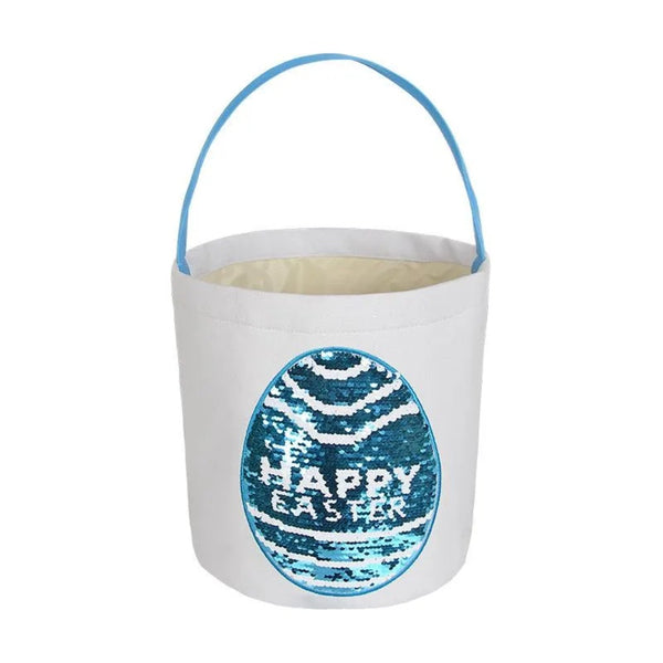 Happy Easter sequin Basket