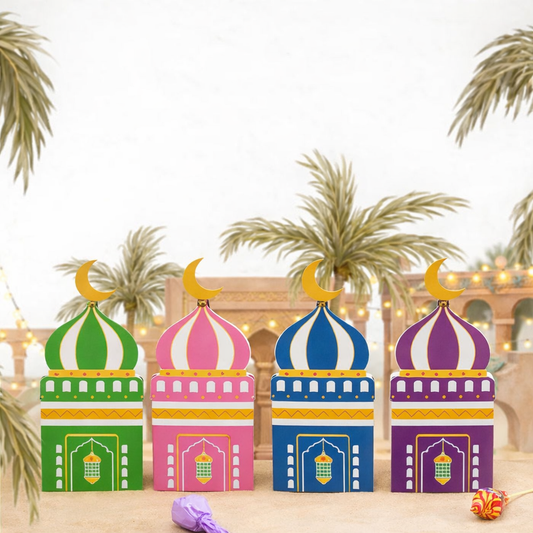 Garangao Traditional Box without candy - 4 Pcs