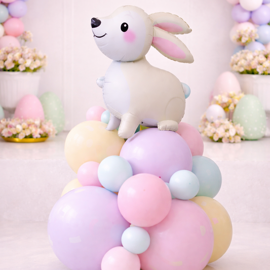 Easter Bunny Balloon Arrangment