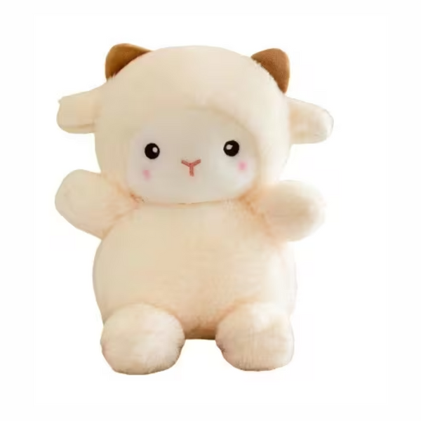 Eid White White Sheep Plush - Soft Woolly Lamb 25 Cm