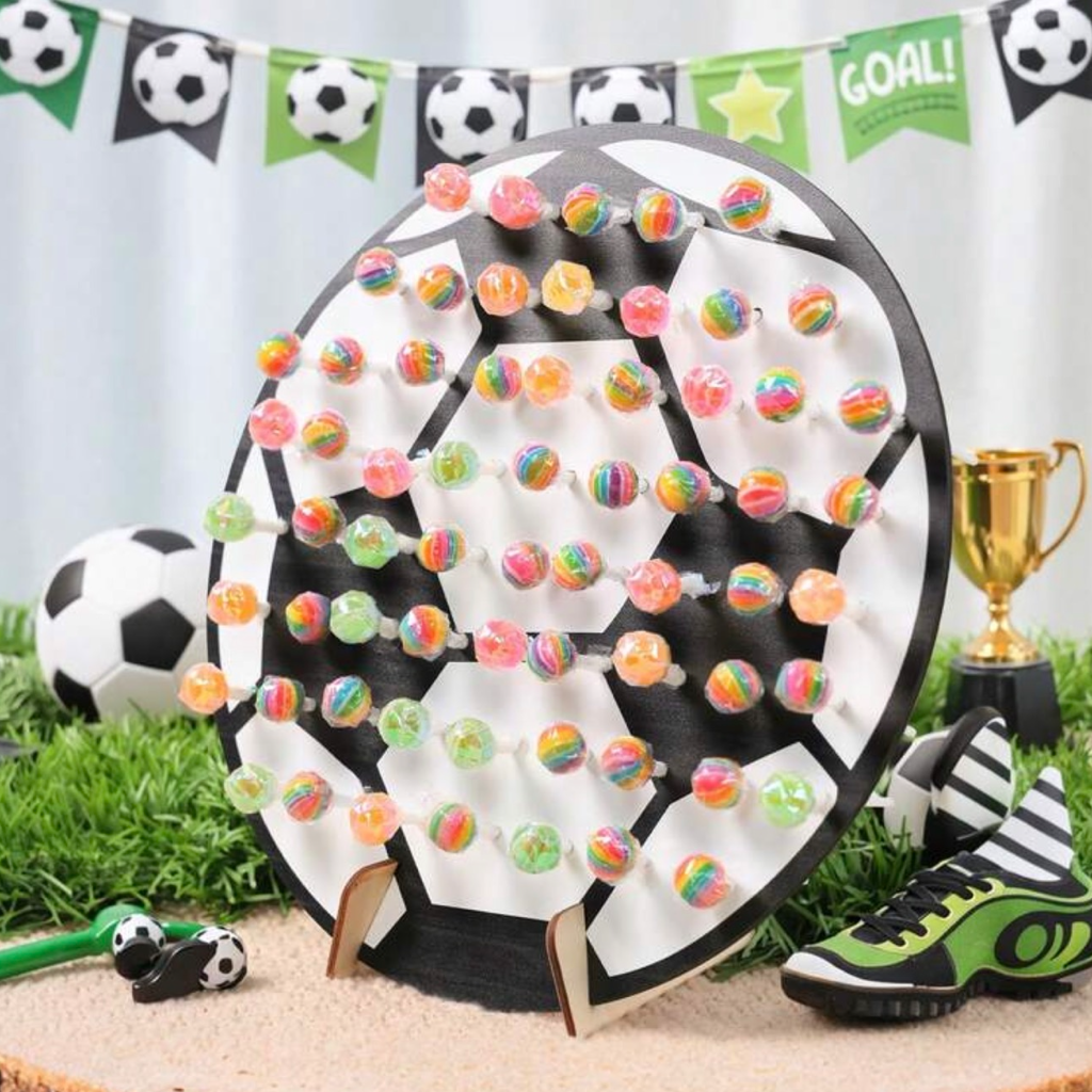 Football Lolipop Themed Stand (Not Included Lolipops)
