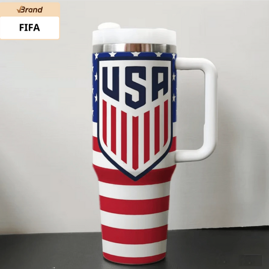 FIFA World Cup 2026 USA Football Insulated Tumbler