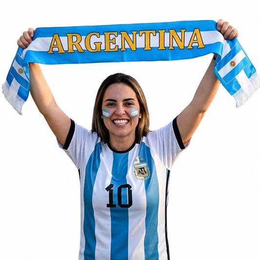 World Cup Flag Support - Argentia Scarf