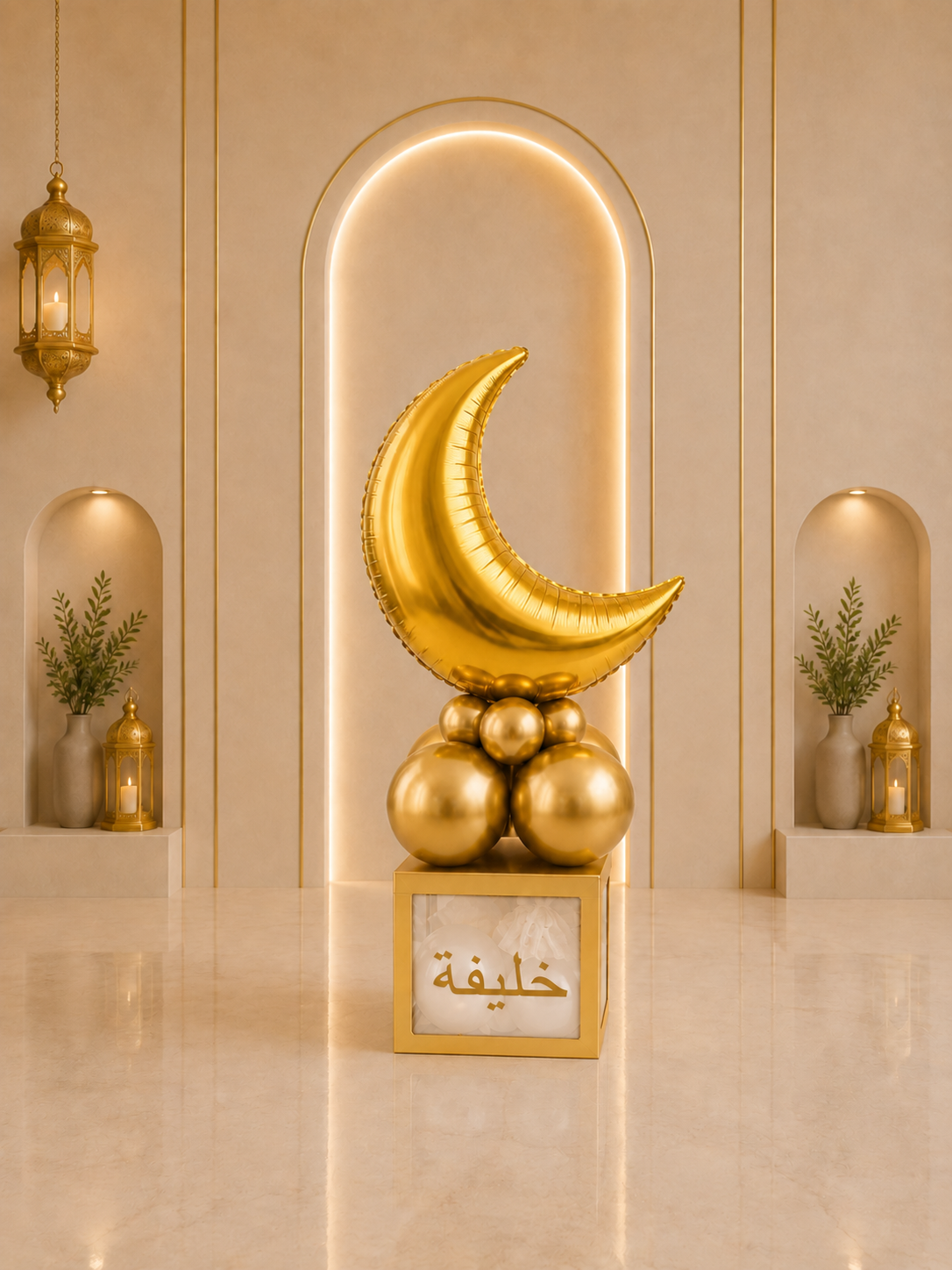 Eid Luxury Giveaway box with candy and toys - Customized Name