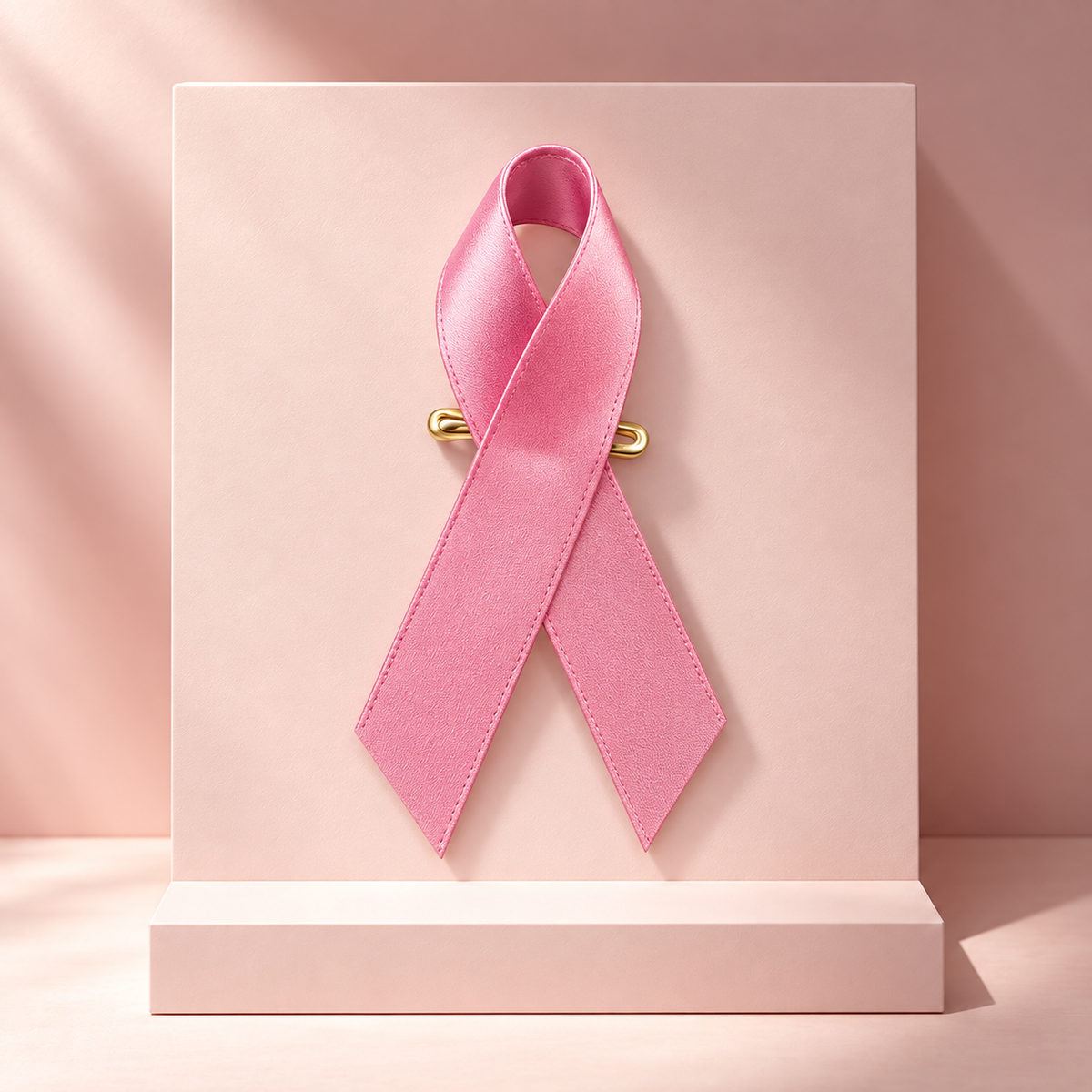 Pink October Bow Pin