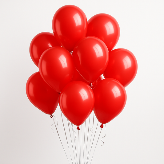 Red Helium Ballon Bunch-20pcs