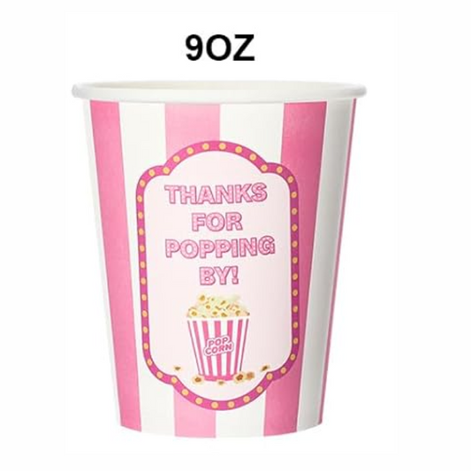 Movie Night Cup Tableware Set (Pink)