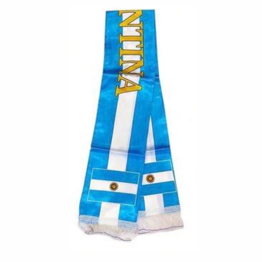 World Cup Flag Support - Argentia Scarf