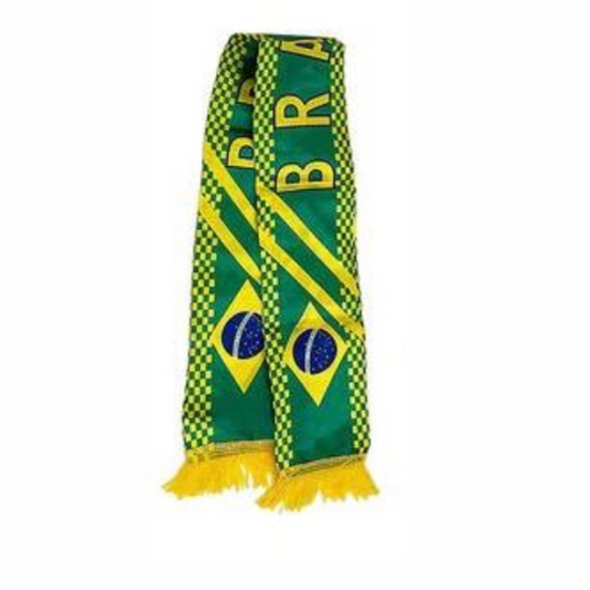 World Cup Flag Support - Brazil Scarf