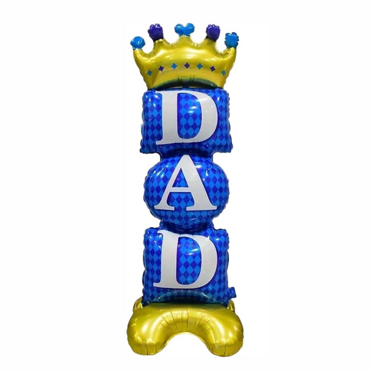 Father's Day Large Capital Letter DAD Aluminum Foil standing Inflatable Balloons 1 Pc