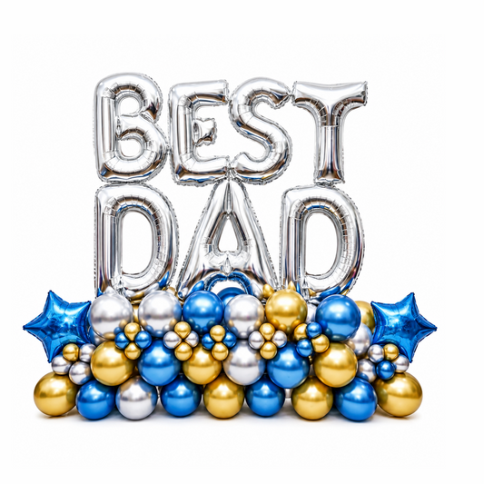 Father's Day Best Dad Balloons Arrangement