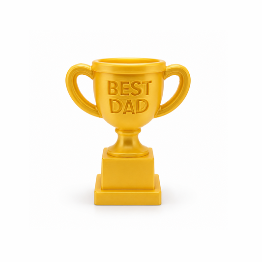 Father's Day Trophy Mini Statue Ornament (8 CM)
