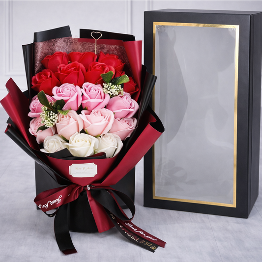 Preserved Artificial Flower Bouquet