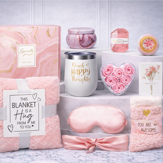 Pink Women Beauty Set Gift Box