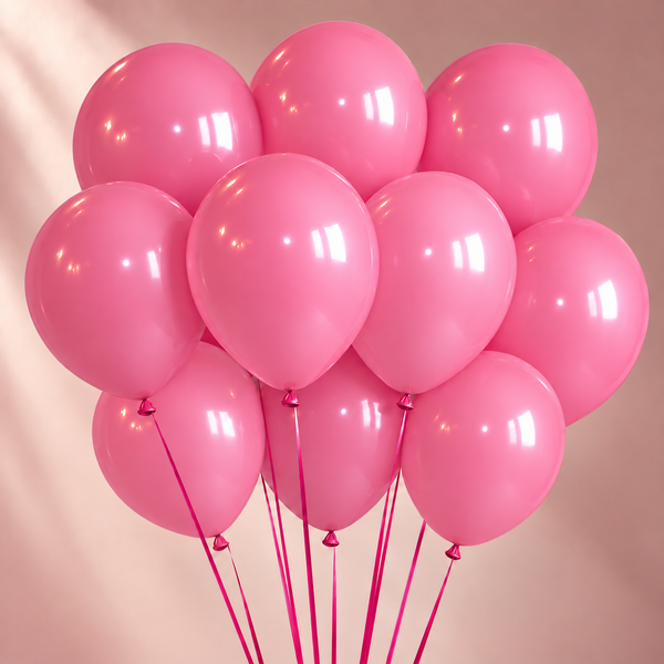 Pink Helium Ballon Bunch-20pcs