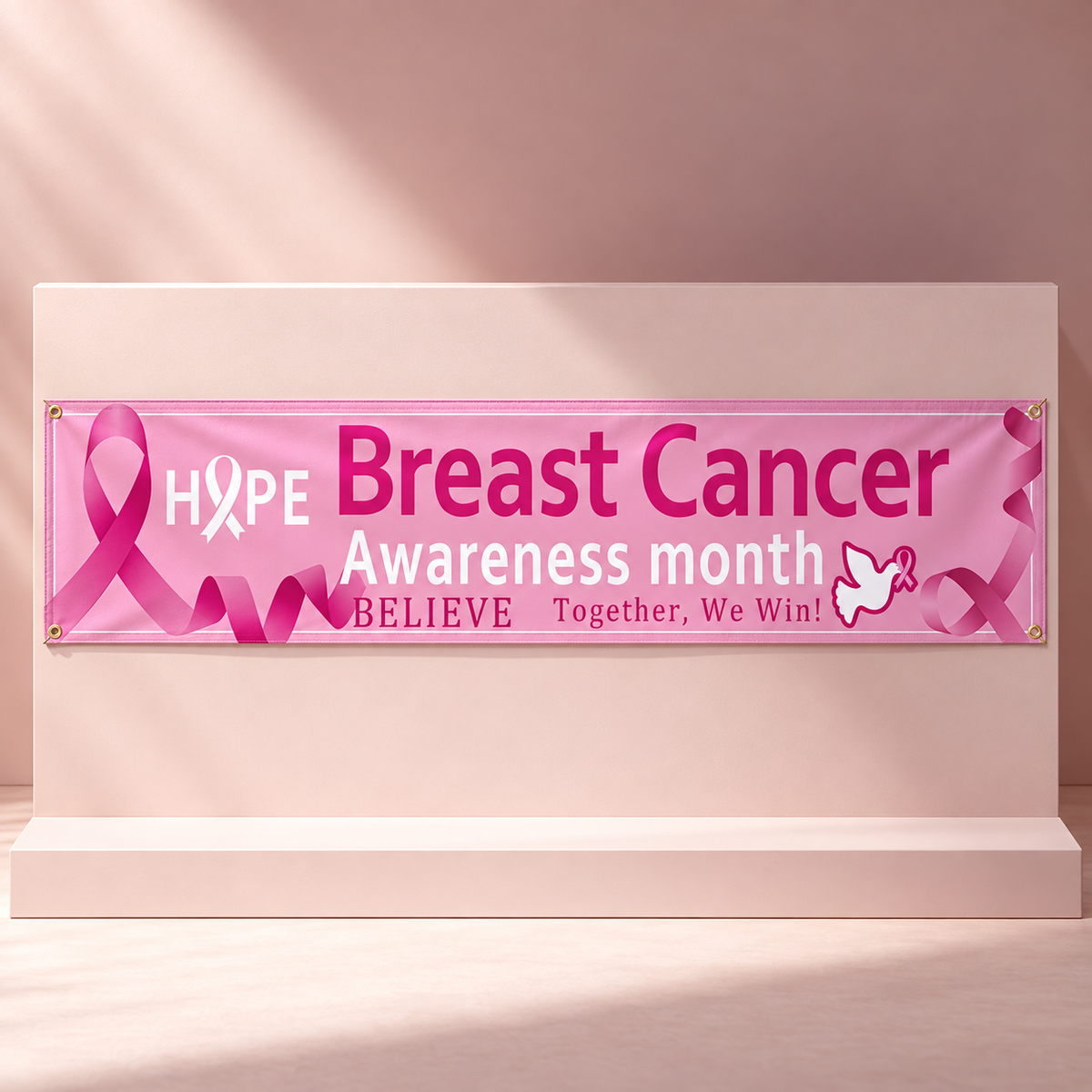 Pink October Banner– Breast Cancer Awareness