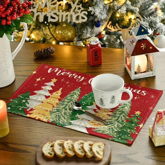 Christmas Table Placemats for Dinning 32*45cm