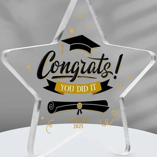 Graduation Class of 2025 Gift Desk Ornament - 10 Cm