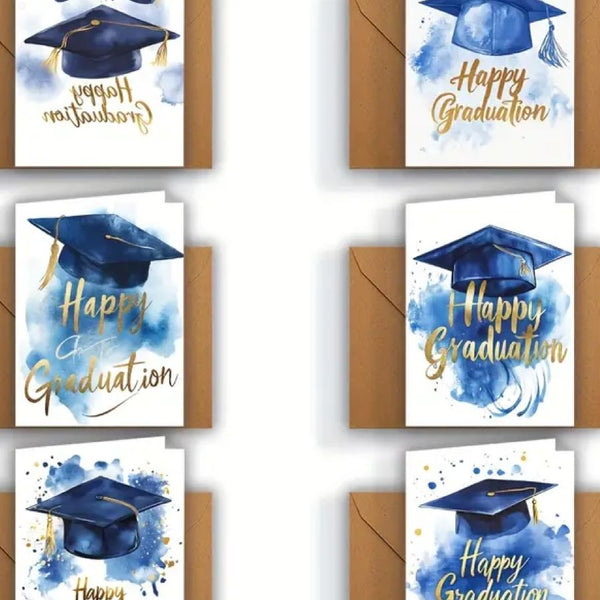 Graduation Greeting Card - 1 Pc Random