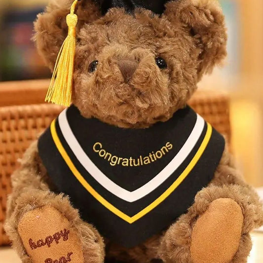 Graduation Bear - Dark Brown 23 CM