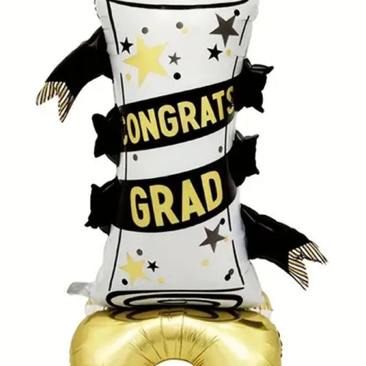 Graduation "Congrats Grad" Balloon Standing