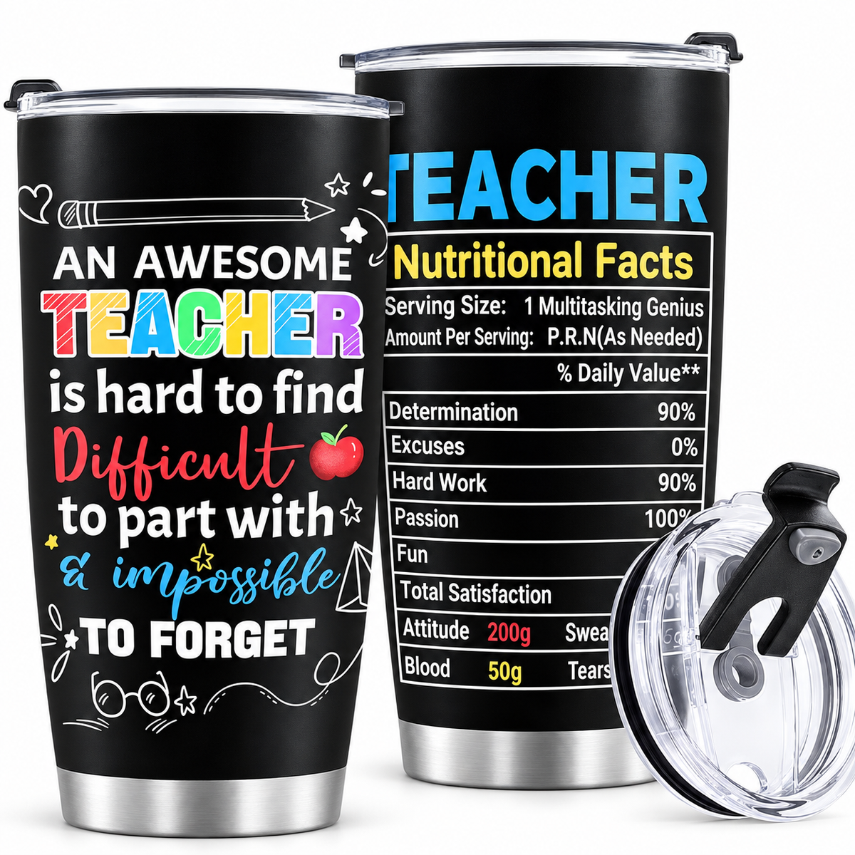 An Awsome Teacher's  Tumbler 20oz
