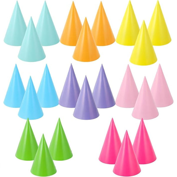 Celebration Cone Hat- 6 Pcs 16cm*10.5cm