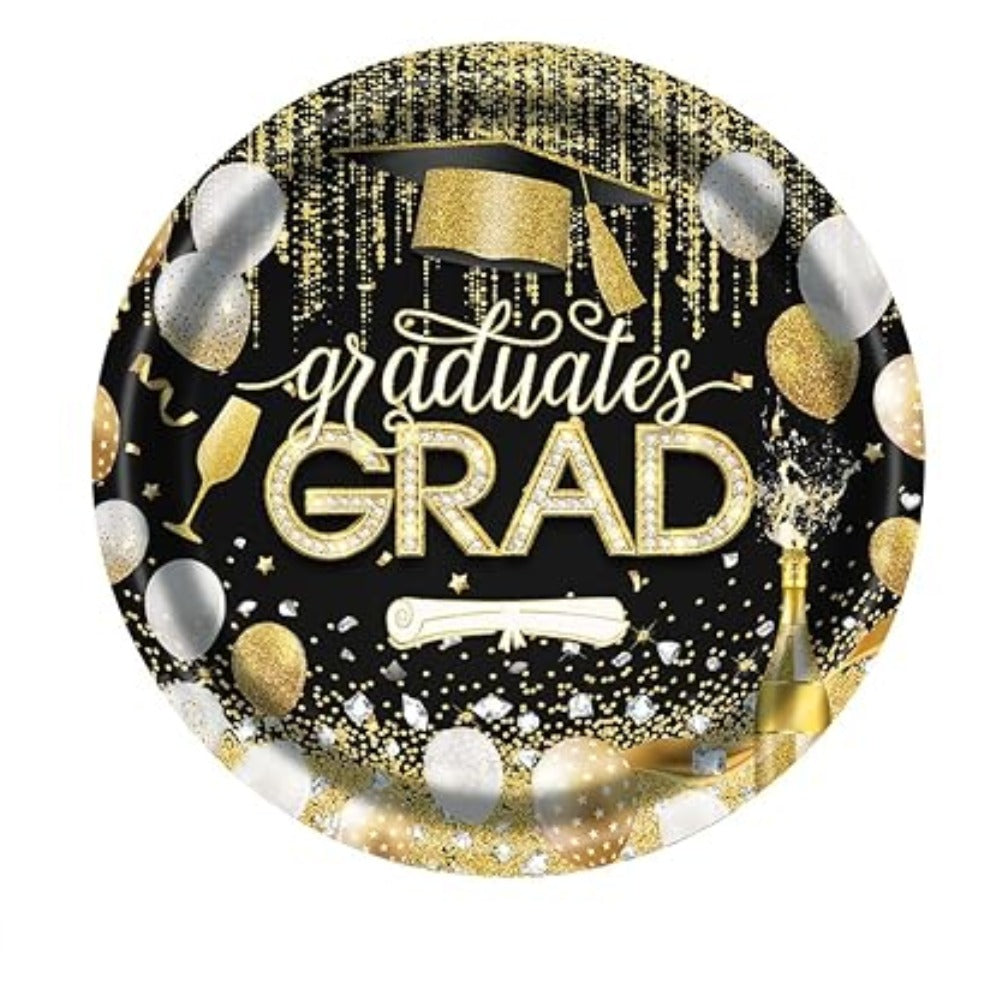 Graduation Congrats Grad 9 Inch Plate – Ribbontique