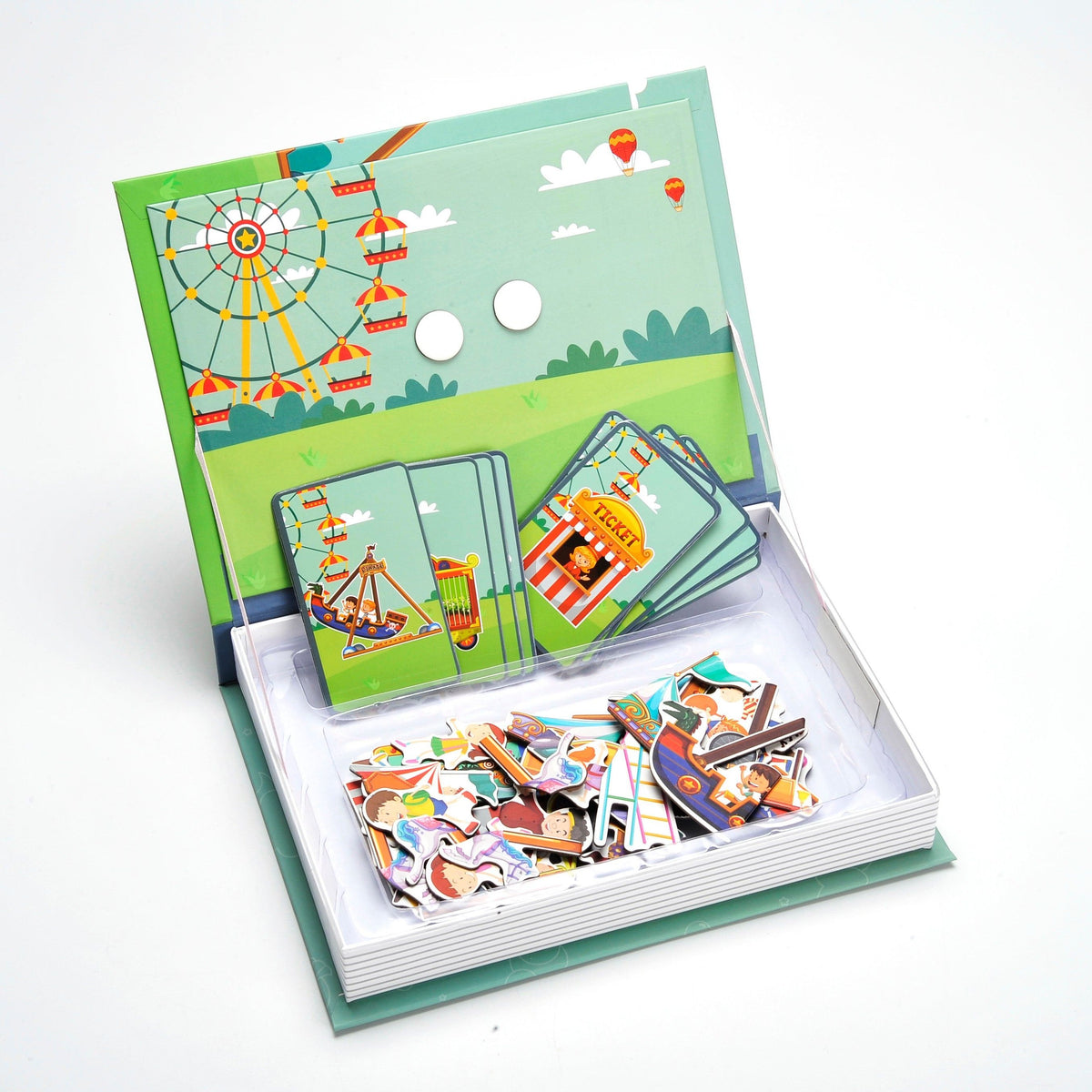 Magnetic Amusement Park Book