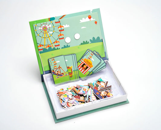 Magnetic Amusement Park Book