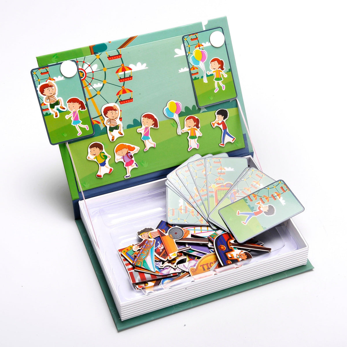 Magnetic Amusement Park Book