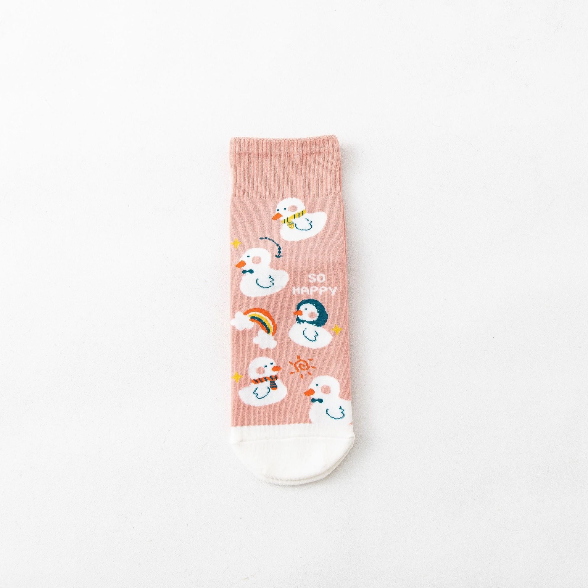 Duck Socks Pink