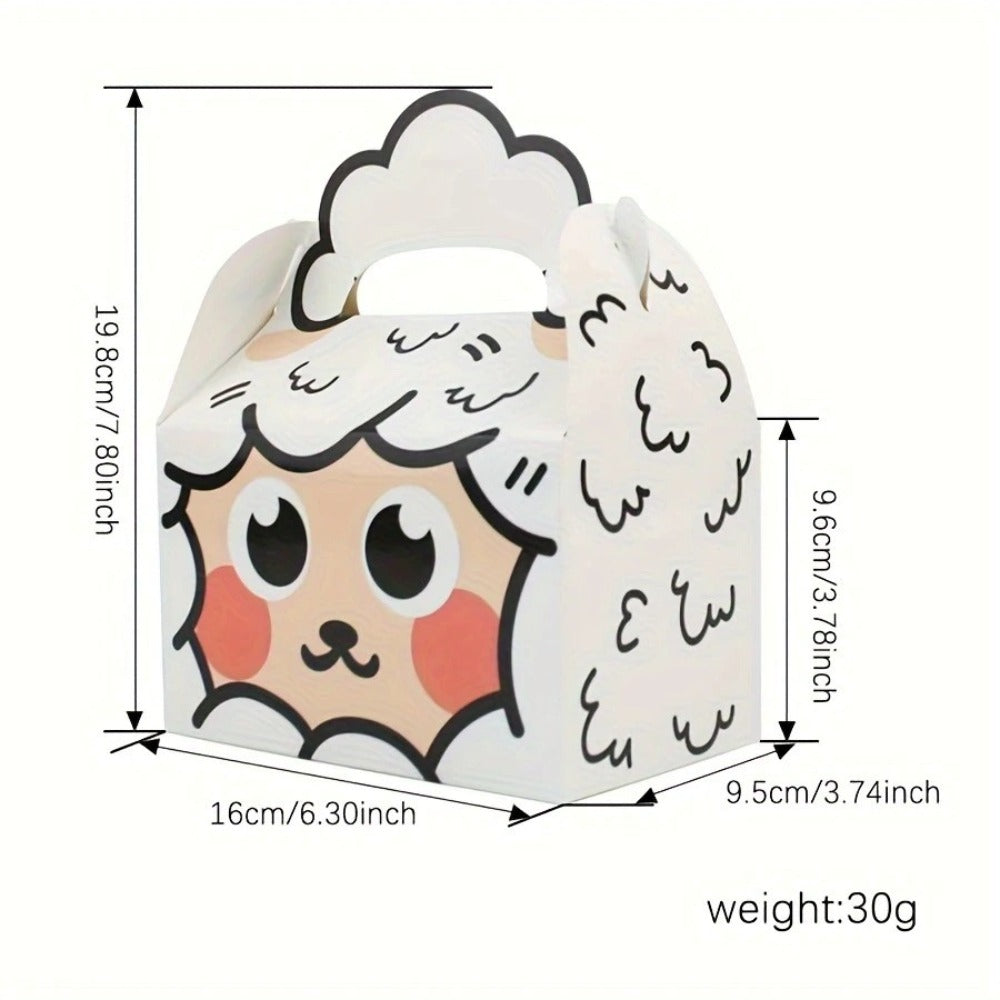 Eid Al-Adha sheep candy favor box 12 pcs