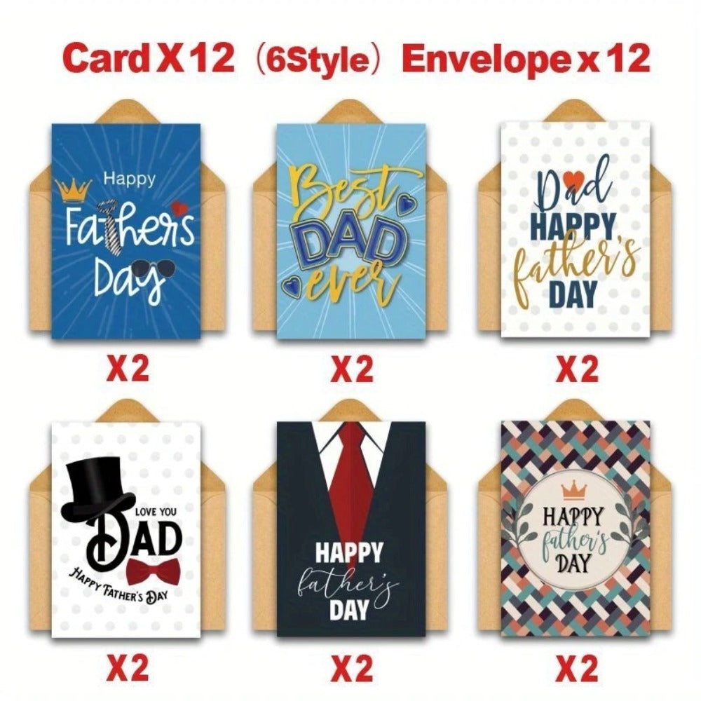 Father's Day Greeting Cards 1 Pc