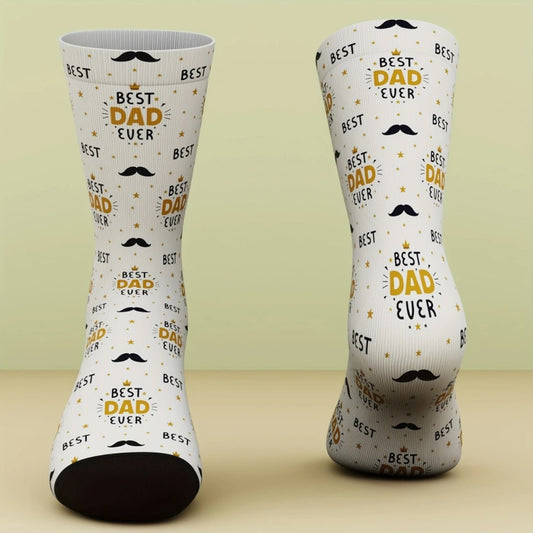 Father's Day Novelty Unisex Socks- Best Dad Ever