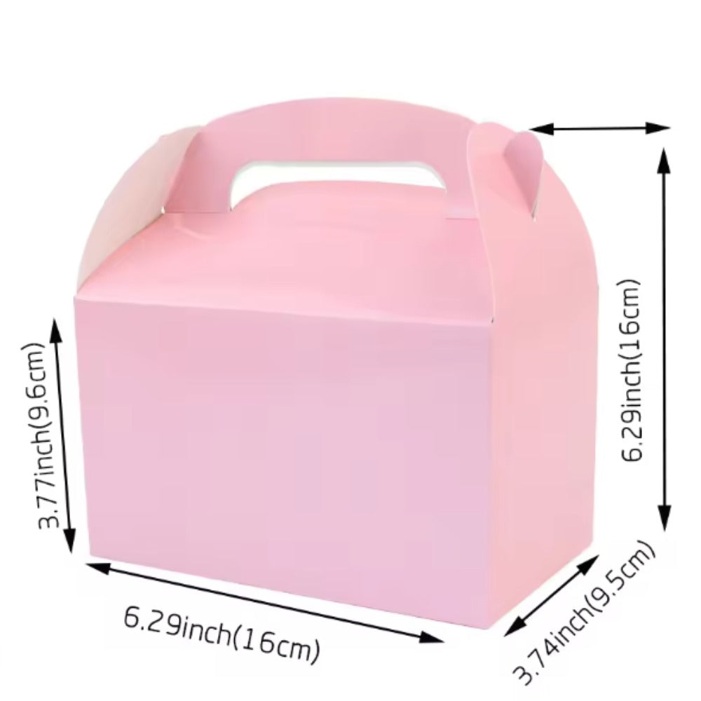 Plain Pink Color Favor Box 158x92x85mm