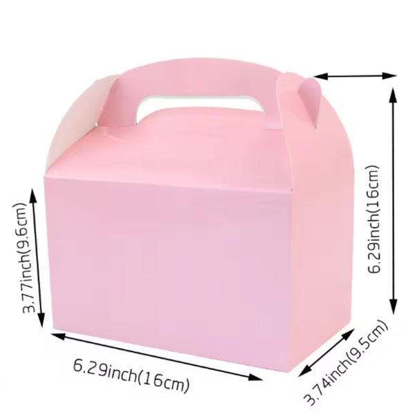Plain Pink Color Favor Box 158x92x85mm