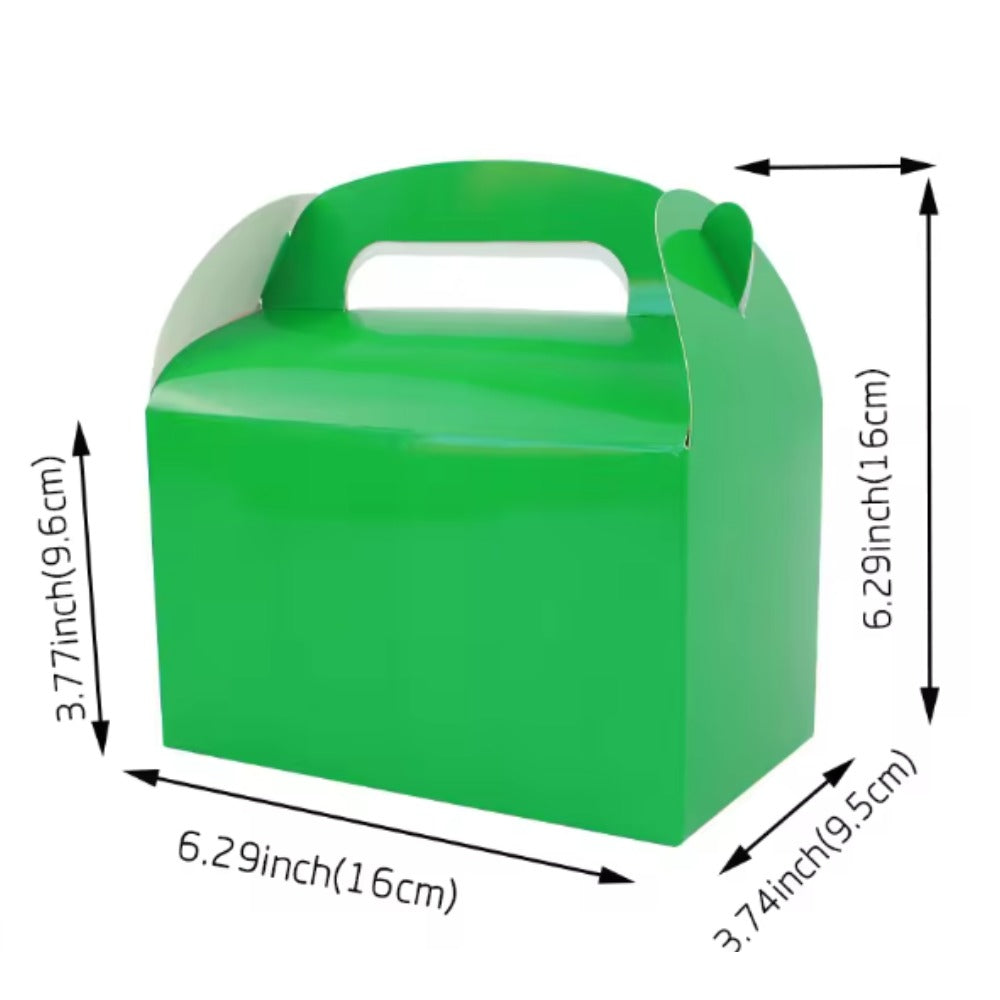 Plain Green Color Favor Box 158x92x85mm