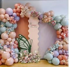 Floral Spring Balloon Arch Decorations