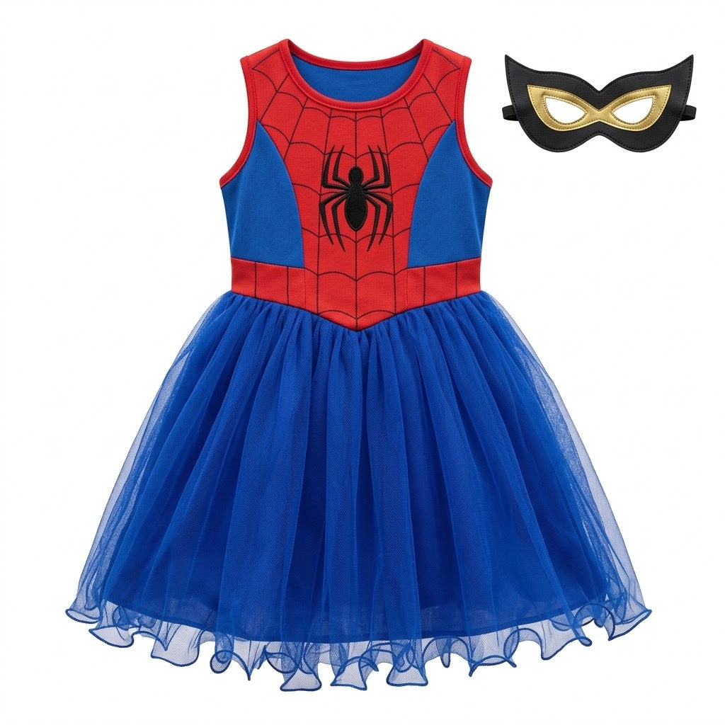 Spider Girl Tutu Dress Costume