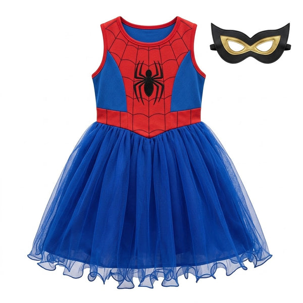 Spider Girl Tutu Dress Costume